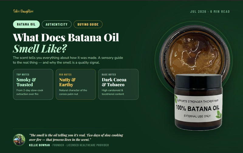 Blog Feature Graphic - Batana Oil Smell
