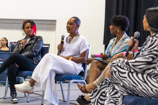 Kellie Bowman Electrifies Crowd at World Natural Hair Health & Beauty 2023