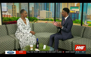 Kellie Bowman Live on Atlanta News First - Seamoss and Elderberry for Covid-19