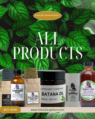 All Alkaline Living and Alkaline Lifestyle products sold by Sebi's Daughters and Alfredo Bowman's otherwise known as Dr Sebi's daughter Kellie Bowman.