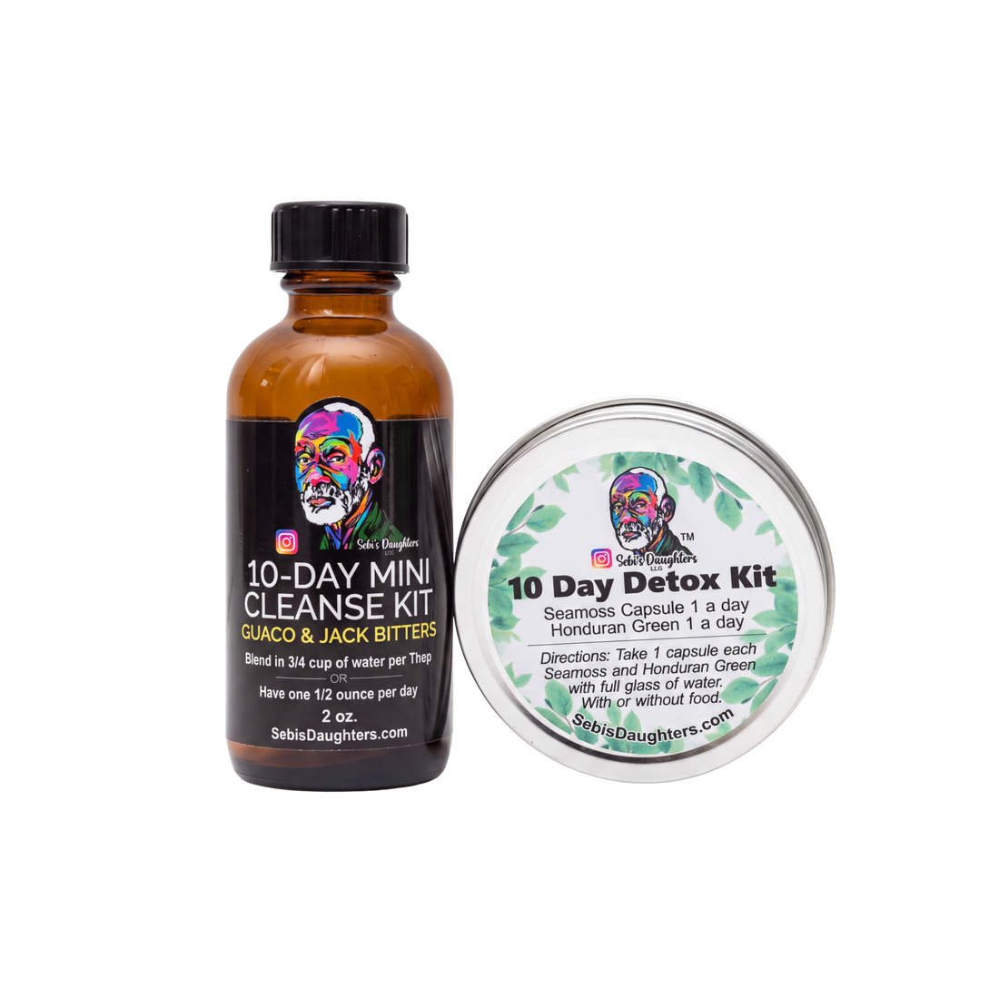 10-Day Mini Cleanse Kit – Organic Detox & Reset | Your First Step Into Dr. Sebi's Alkaline Protocol