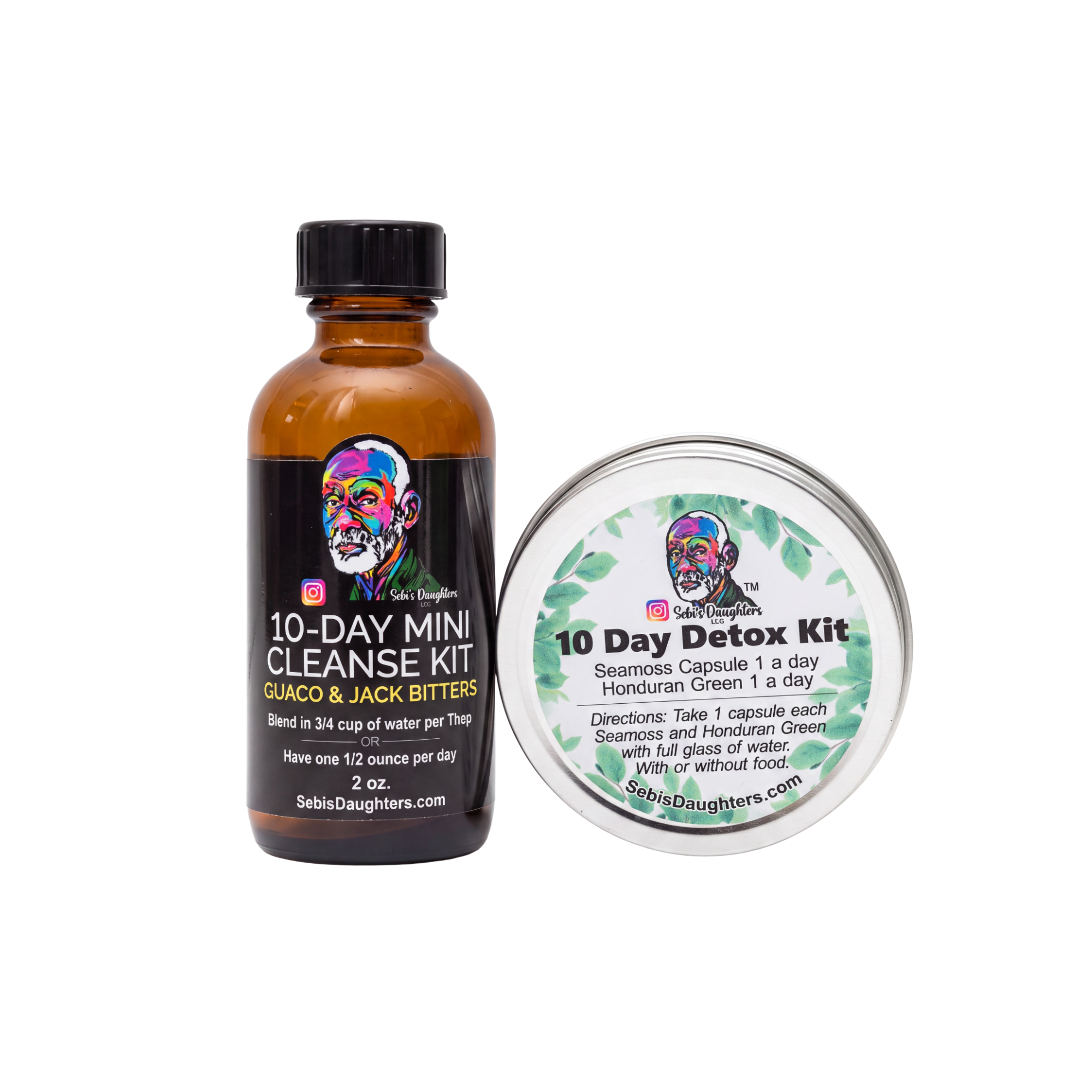 10-Day Mini Cleanse Kit – Organic Detox & Reset | Your First Step Into Dr. Sebi's Alkaline Protocol