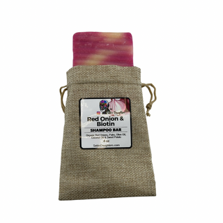 Red Onion & Biotin Shampoo Bars (Set of 3)