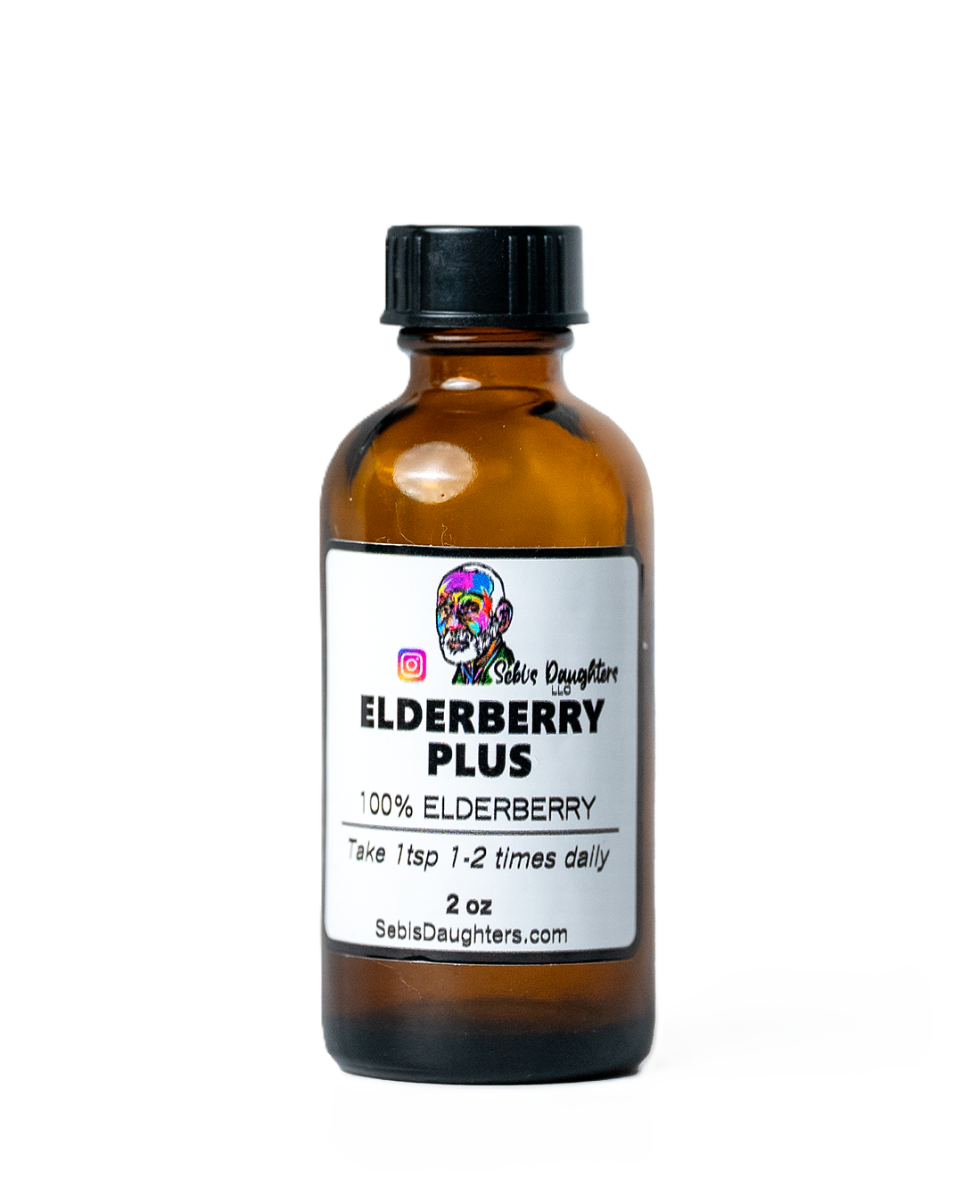Elderberry Plus Mini – Premium Elderberry Syrup - 2oz Bottle | Immune Support the Natural Way