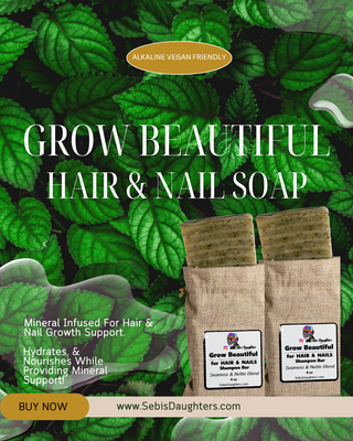 Grow Beautiful Hair & Nail Shampoo Bar