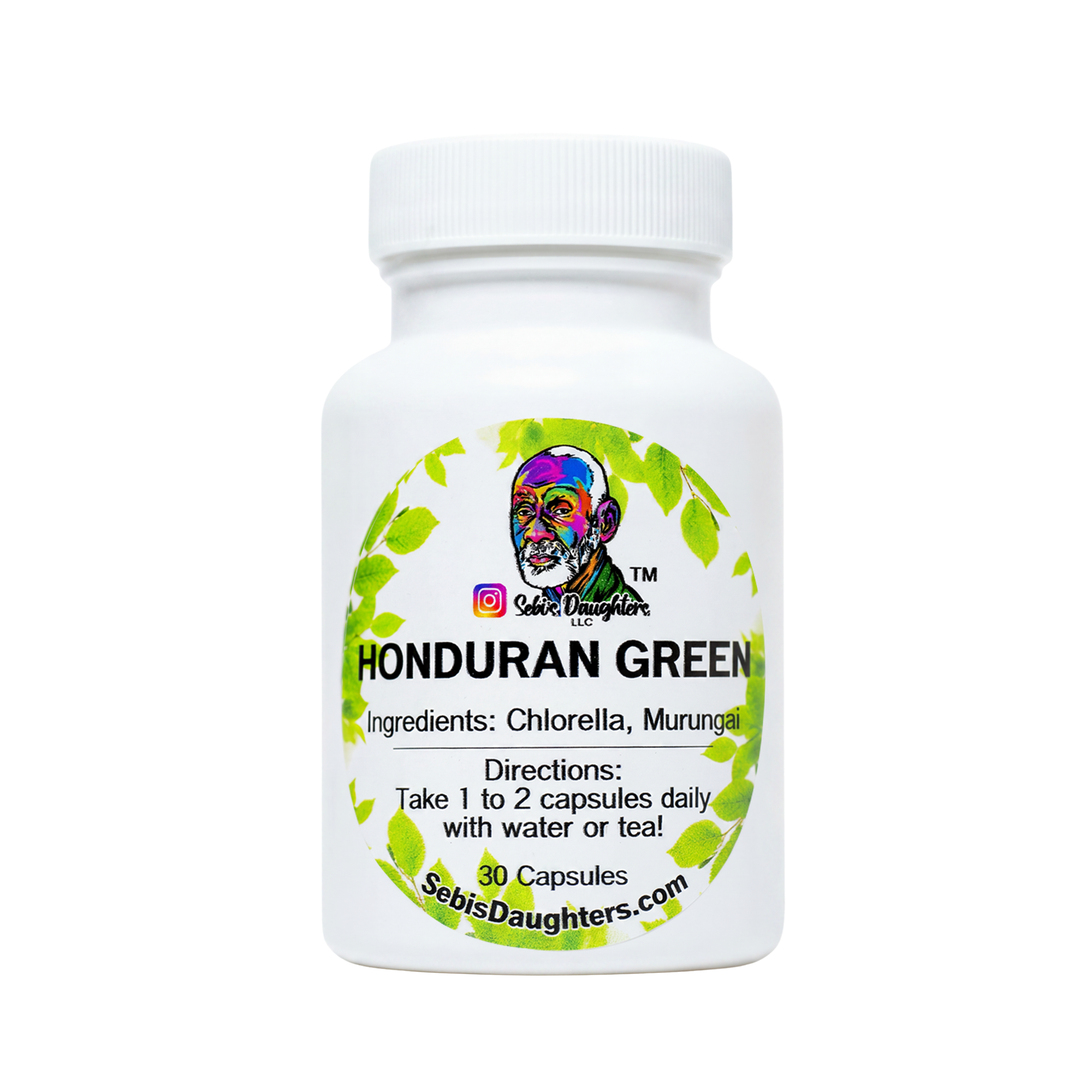 Honduran Green Chlorophyll Capsules | Blood, Energy & Cellular Renewal