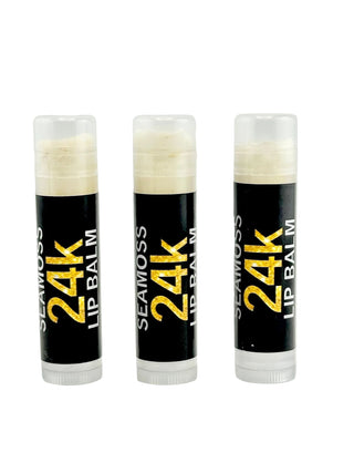 Seamoss 24k Lip Balm (3-Pack)