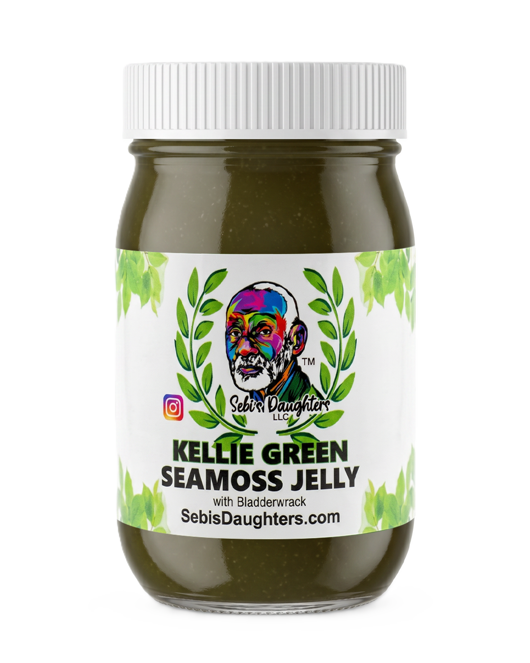 Kellie Green – Organic Seamoss Jelly with Bladderwrack – 16oz | The Most Complete Sea Mineral Jelly We've Ever Made