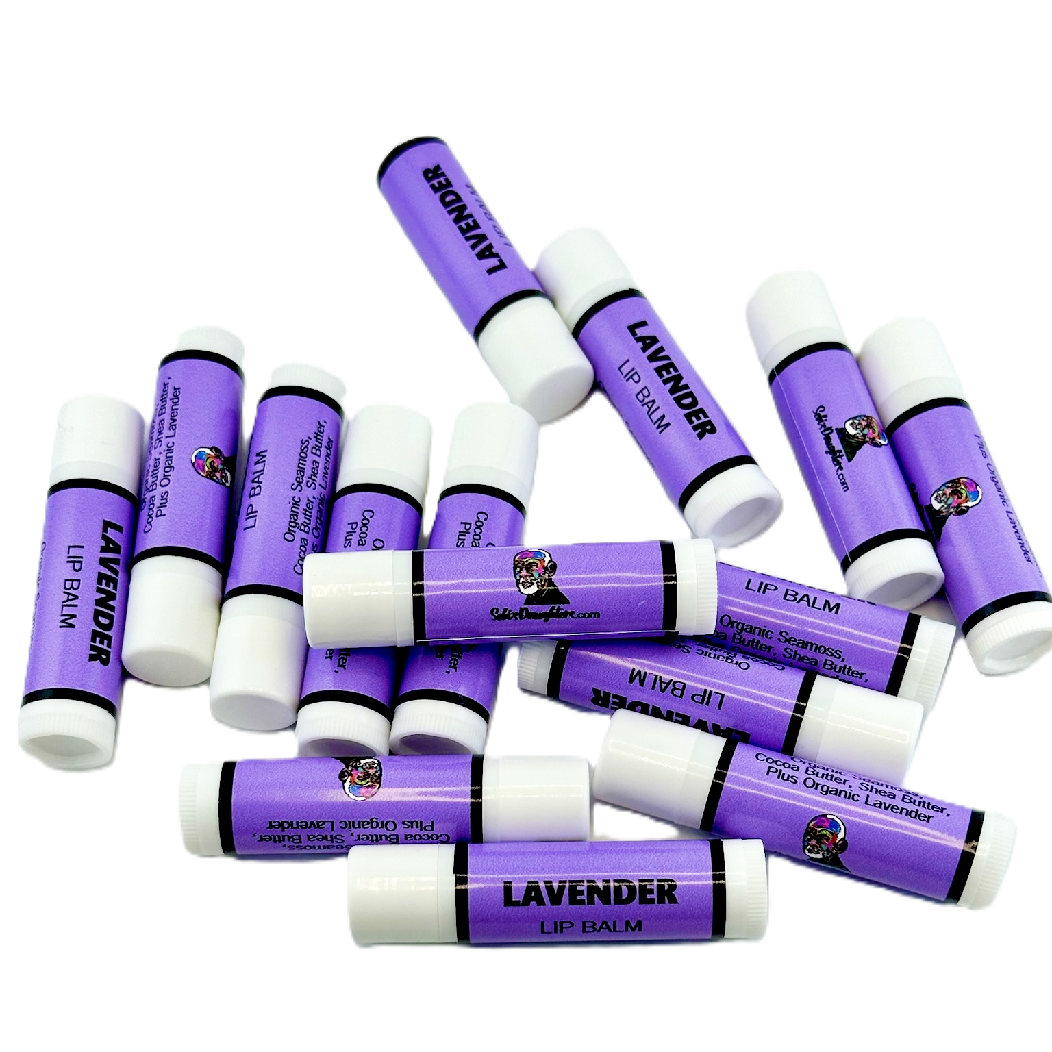 Organic Lip Balm Trio - Lavender, Lemon Balm & Seamoss Original