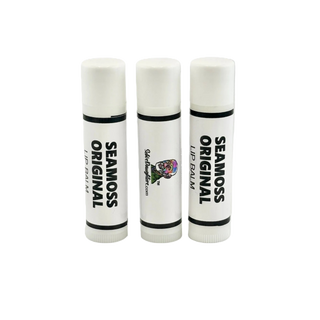 Three Seamoss Original Lip Balm pack