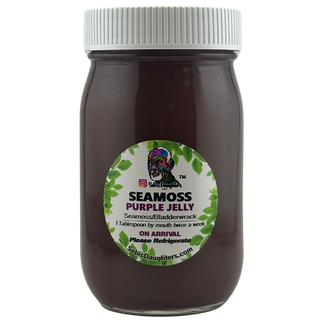 Image of Purple Seamoss Jelly with Bladderwrack By Sebi's Daughters
