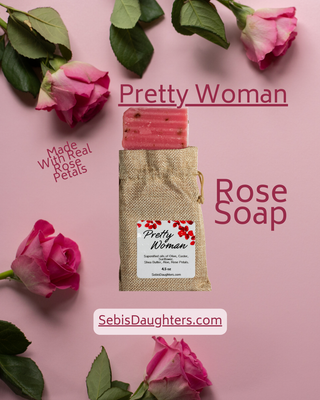 Organic Pretty Woman Rose Soap