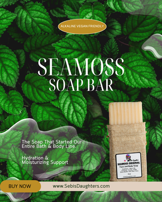 Seamoss Soap Bar By Sebi's Daughters