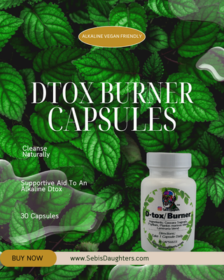 Image of Dtox Burner Capsules from Sebi's Daughters