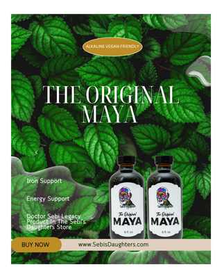 The Original Maya – Iron-Rich Cellular Tonic for Natural Energy & Detox