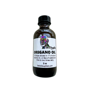 Bottle of Sebi's Daughters Oregano Oil 2oz