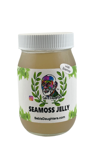Seamoss Jelly with Soursop by Sebi's Daughters