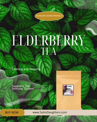 Summer 2025 Elderberry Loose Leaf Tea Blend