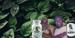 Image of Alfredo Bowman otherwise known as Dr Sebi and his daughter Kellie Bowman founder of Sebi's Daughters LLC an Alkaline Vegan Wellness Brand based in Atlanta, GA.