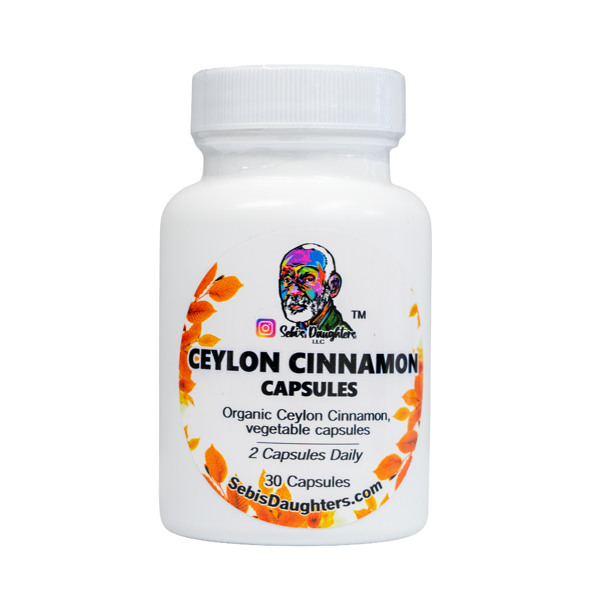 Ceylon Cinnamon 1200mg Capsules - Blood Sugar & Anti-Inflammatory Support
